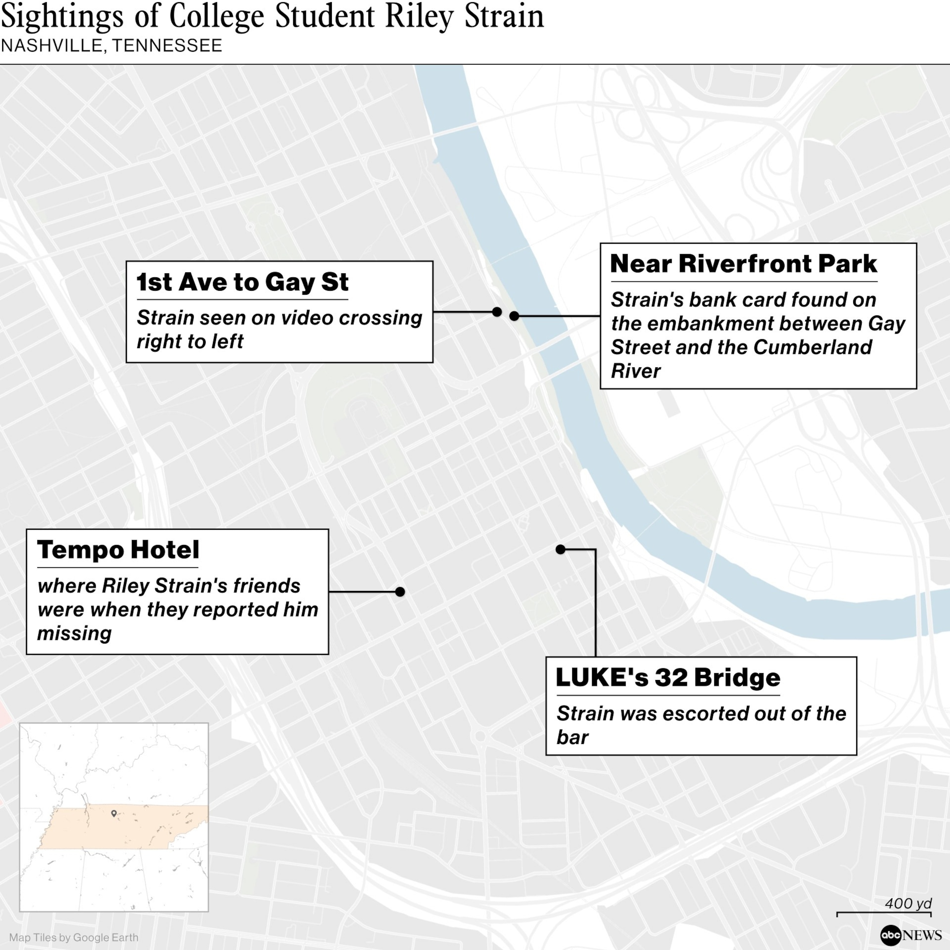 PHOTO: Sightings of College Student Riley Strain