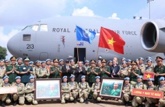 The Vietnamese engineering unit and the field hospital successfully completed the UN peacekeeping mission The Vietnamese engineering unit and the field hospital successfully completed the UN peacekeeping mission