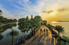 Hanoi is one of the most popular vacation spots for local visitors Hanoi is one of the most popular vacation spots for local visitors