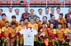 Prime Minister meets national team before departure for FIFA Women's World Cup finals Prime Minister meets national team before departure for FIFA Women's World Cup finals
