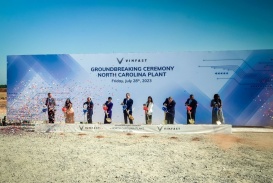 VinFast to hold EV factory groundbreaking ceremony in US