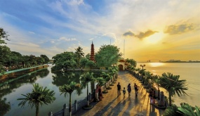 Hanoi is one of the most popular vacation spots for local visitors