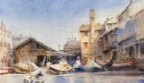 Drawings by VN performers highlight the splendor of Italy.