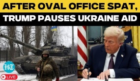 Trump pauses all US military aid to Ukraine days after Oval Office blowup with Zelensky as he issues shock ultimatum