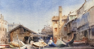 Drawings by VN performers highlight the splendor of Italy.