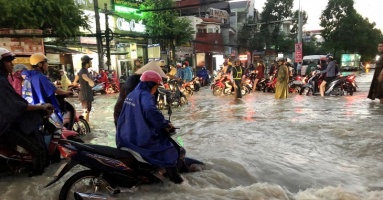 The anti-flooding project in Vietnam's Dong Nai has started.