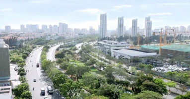 The garden city of Singapore may address Vietnam's industrial issues