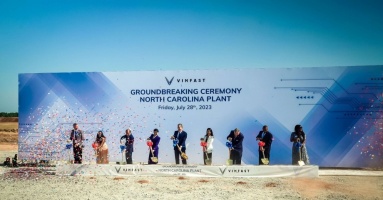 VinFast to hold EV factory groundbreaking ceremony in US