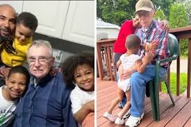 Big Family “Adopts” Lonely 82-Yr-Old Neighbor As Their Grandpa